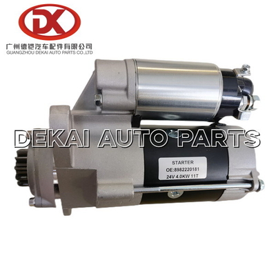 8982220181 8983410980 стартер ISUZU NPR NKR 4HF1 8 электрических частей 24V 4.0kw ISUZU 98222018 1