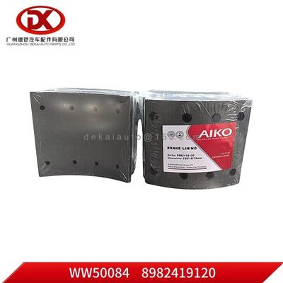 Тормозная подкладка 8982054540 8982393470 8982419120 ISUZU NQR90 Части грузовиков