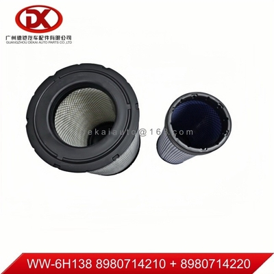 Воздушный фильтр 8980714210 Части двигателя грузовика ISUZU 4HK1 6HH1 8980714220