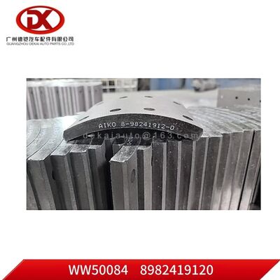 Тормозная подкладка 8982054540 8982393470 8982419120 ISUZU NQR90 Части грузовиков