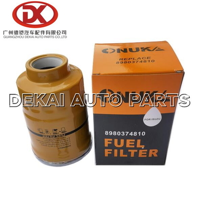 Машинные части NPR 4HK1 ISUZU заправляют топливом фильтр WW10163 8980374810 8943692990